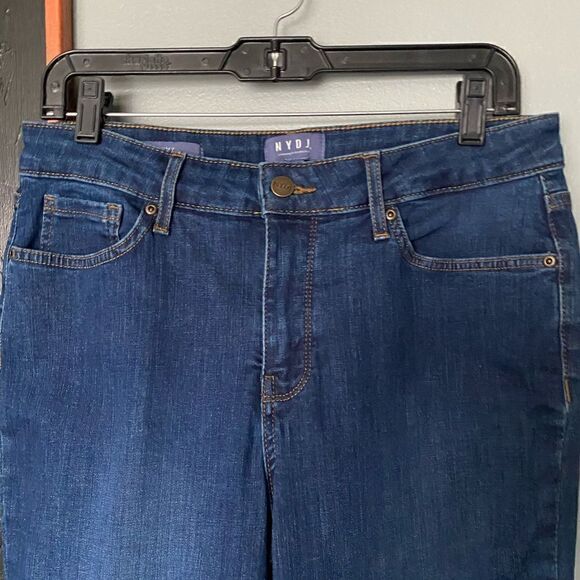 NYDJ mid rise skinny jeans lift & tuck technology size 6 - Picture 2 of 6